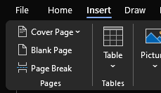 How to delete a page in word