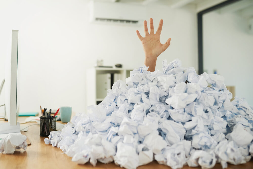 How to Implement the 'One In, One Out' Rule to Easily Manage Paper Clutter