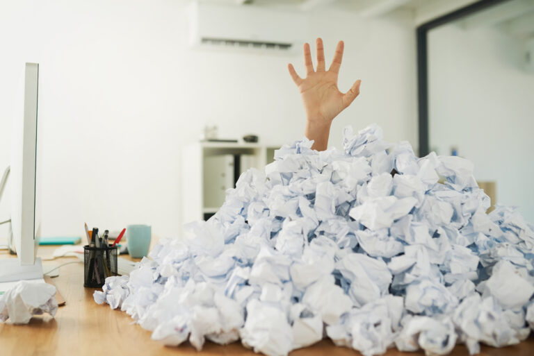 How to Implement the 'One In, One Out' Rule to Easily Manage Paper Clutter